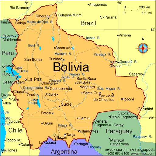 Bolivia Atlas: Maps and Online Resources
