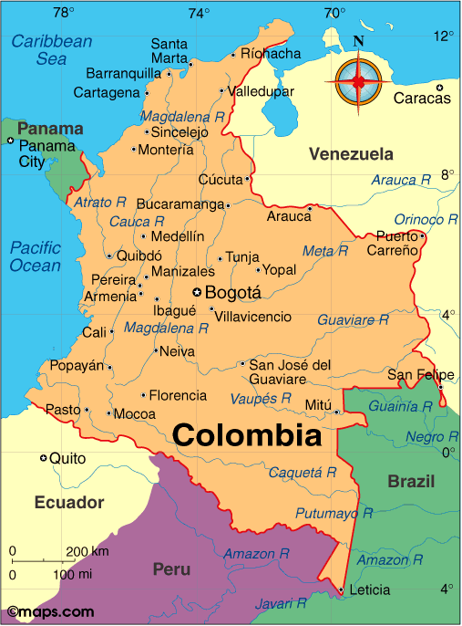 pictures of colombia