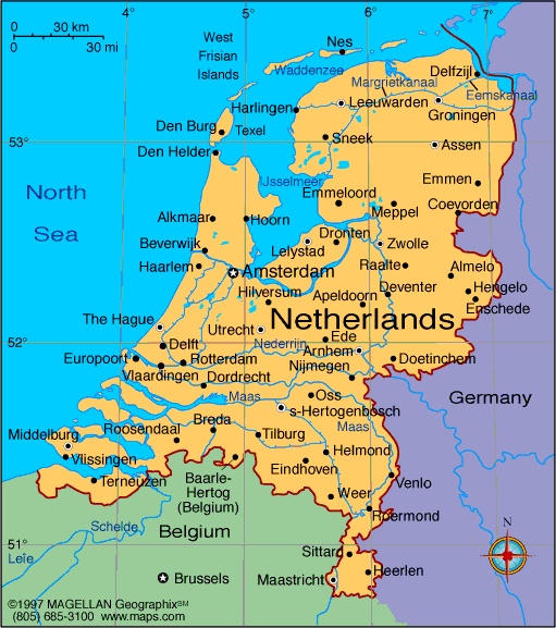 Maps Of Holland