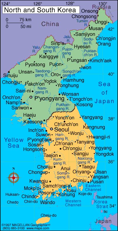 North Korea. North Korea Atlas: Maps and