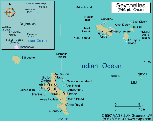 SEYCHELLES Atlas: Maps and Online Resources — Infoplease.