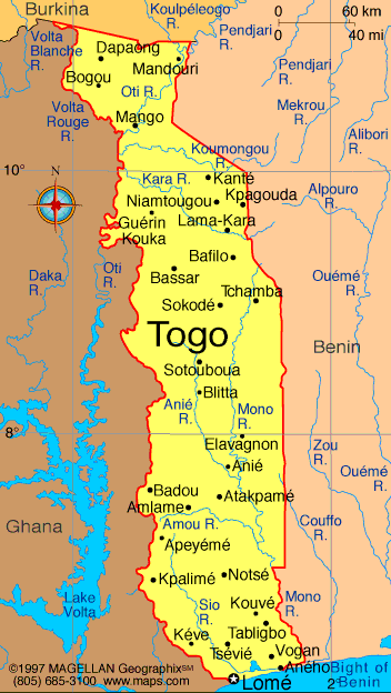 Togo: Maps, History, Geography, Government, Culture, Facts, Guide ...