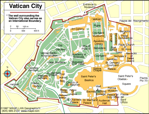 Vatican City Atlas: Maps and Online Resources